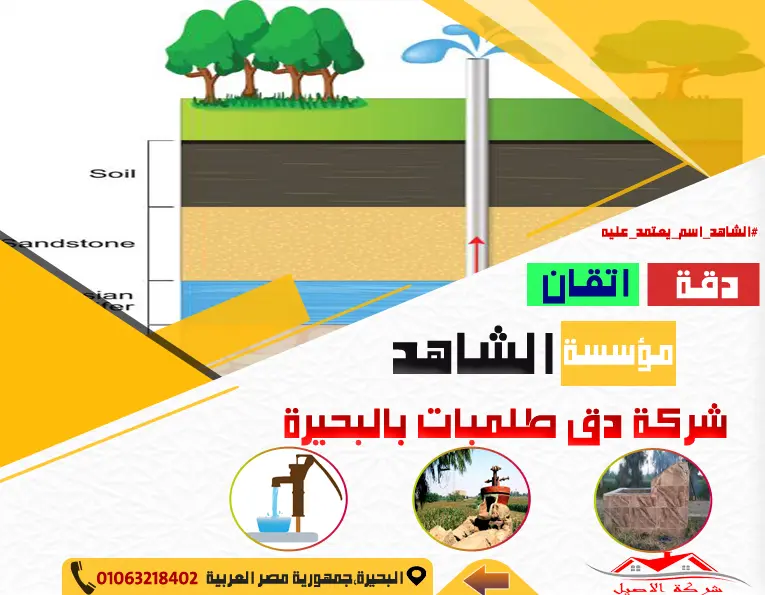 شركة دق طلمبات مياه بالبحيرة