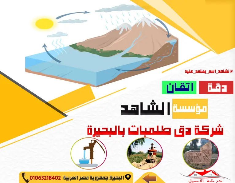 شركة دق طلمبات مياه بالبحيرة